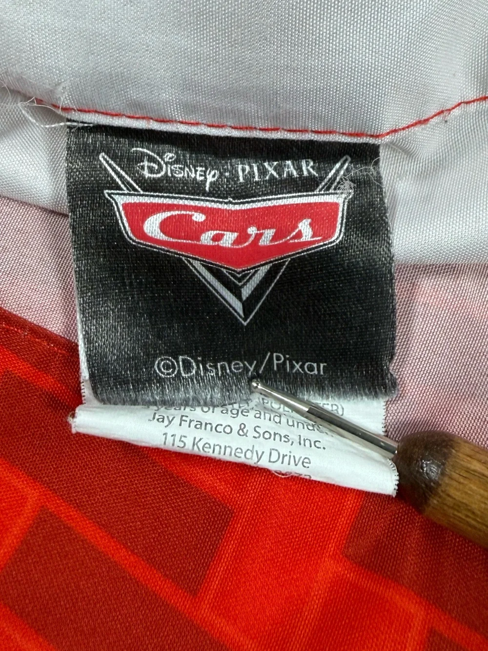 DISNEY PIXAR Cars Lightning‎ McQueen Standard Pillowcase Racing Speed Jay Franco
